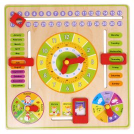 Wooden Learning Clock
