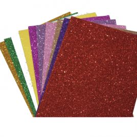 Glitter Paper Set for Art and Craft